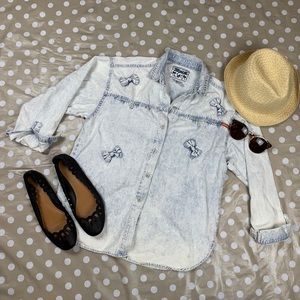 Vintage Jordache Denim Top